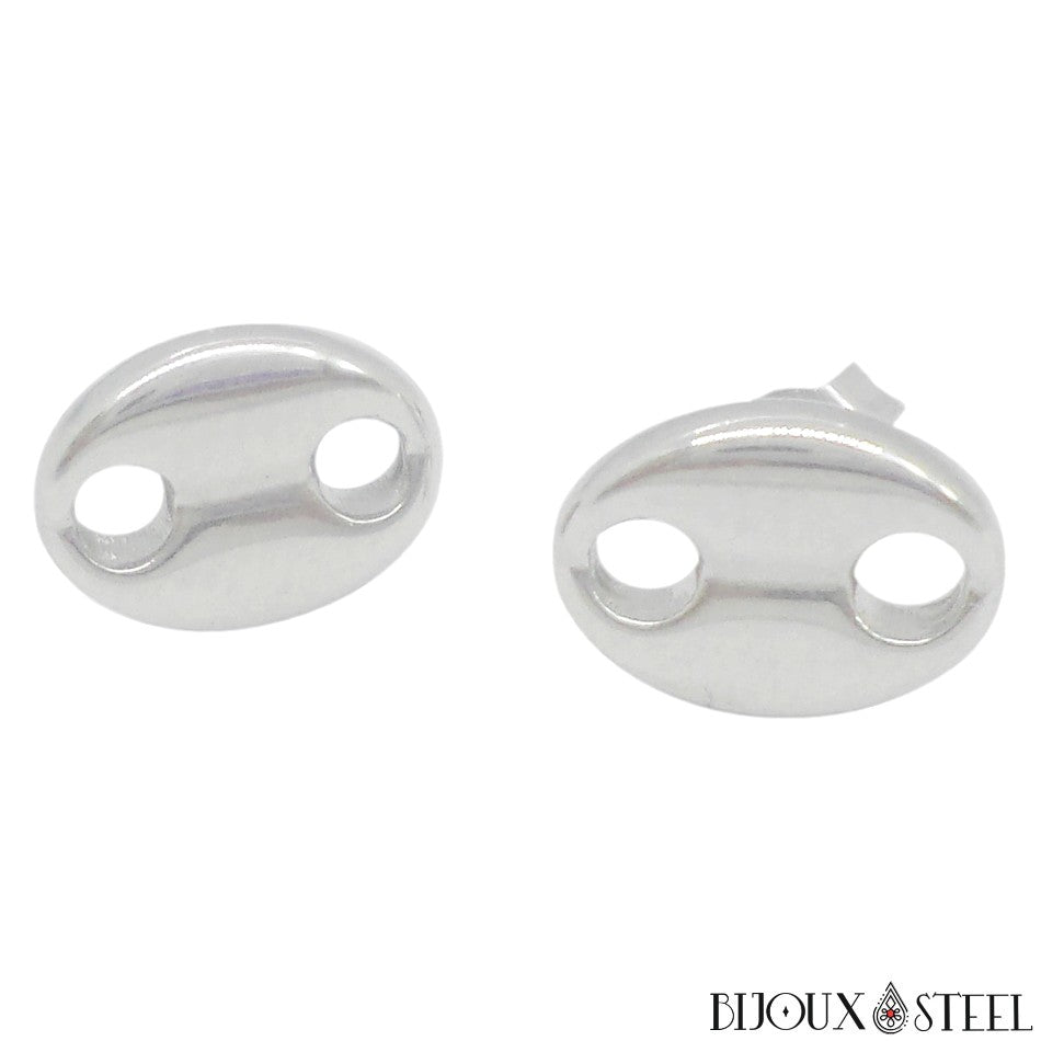 Paire De Boucles D'oreilles Pendantes Acier Inoxydable, étoiles 13x10mm, Hypoallergénique