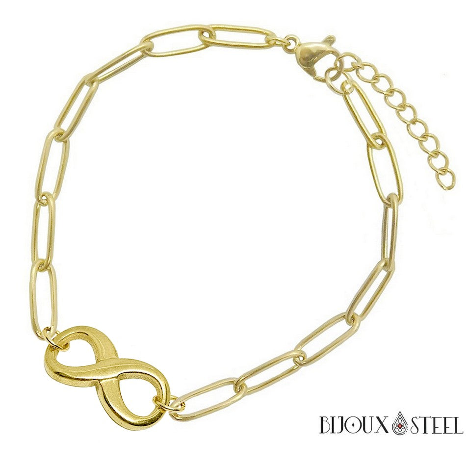 Bracelet Infini Arbre De Vie Éléphant - Bleu, A Bijoux, Neuf Avec étiquettes