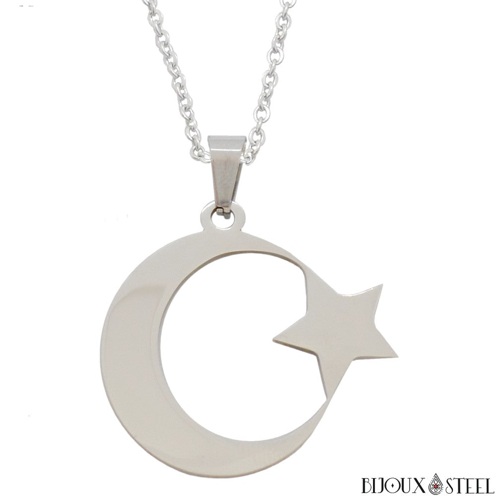 Agapé Collier doré pendentif chaîne fin 42 cm avec médaillon bijoux Agapé Collier doré pendentif chaîne fin 42 cm avec médaillon bijoux