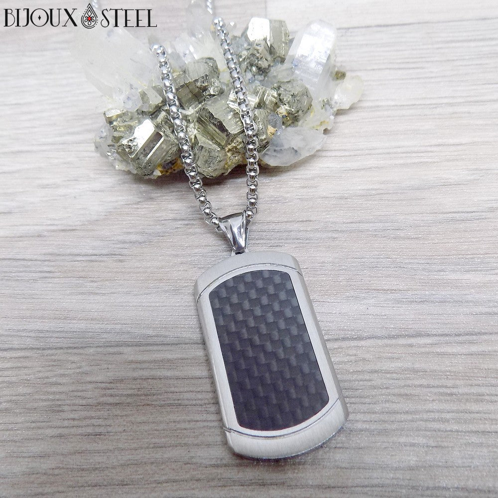 Colliers à pendentifs hommes en acier inoxydable & Bijoux Steel