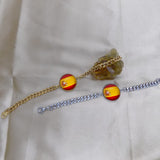 Bracelets Espagne hommes sous cabochon en résine et acier inoxydable