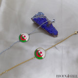Bracelets femmes drapeau de l'Algérie