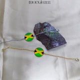 Bracelets Jamaïque femmes en acier inoxydable