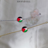 Bracelets Palestine femmes en acier inoxydable