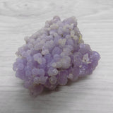 Calcédoine botryoïde agate raisin violette 40g