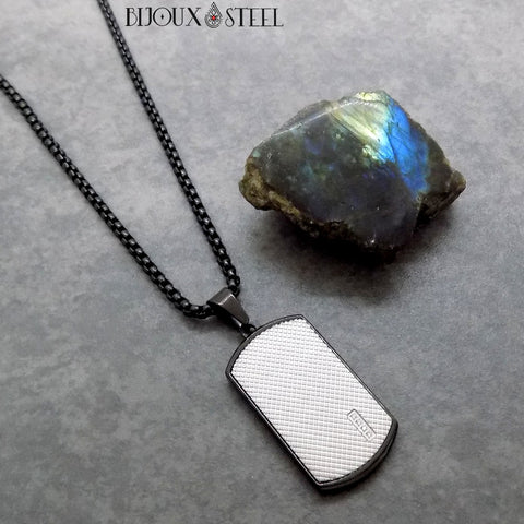 Collier Fleur en acier inoxydable avec strass | Mercerie et Tissus Collier Fleur en acier inoxydable avec strass | Mercerie et Tissus