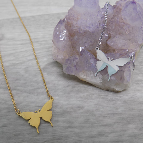 CC2550F - Collier Triple Chaîne avec Médaille Martelée Acier Doré et CC2550F - Collier Triple Chaîne avec Médaille Martelée Acier Doré et