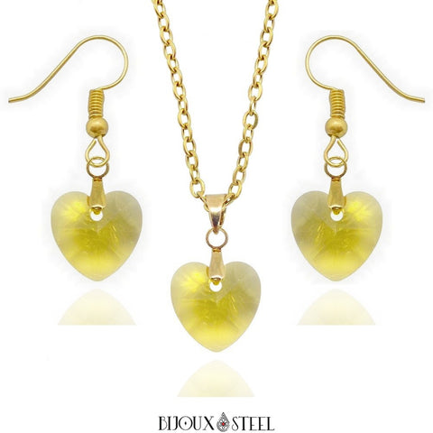 Parure Bijoux Mariage : Collier Et Boucles D'oreilles Ornés De Zircons - Foto 2