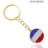 Porte-clés drapeau des Pays-Bas doré