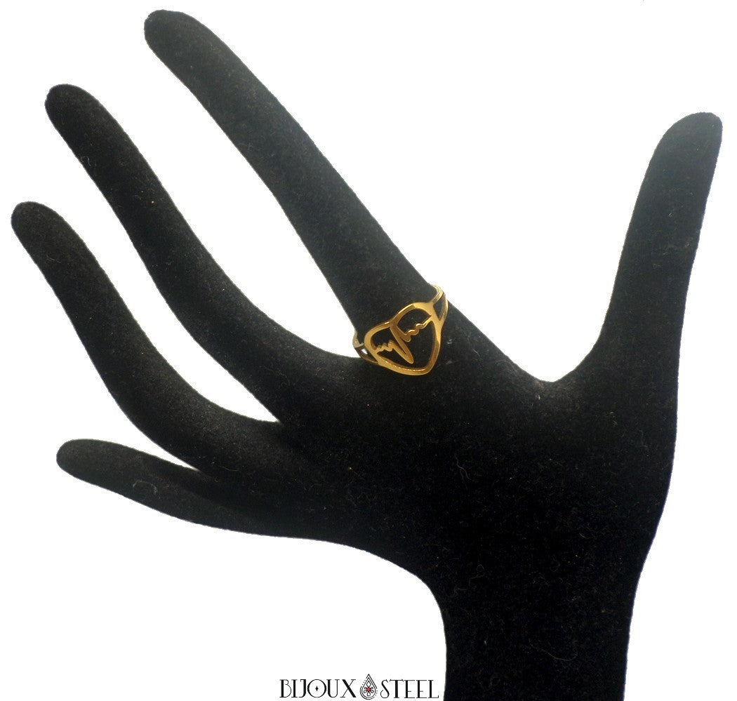 Collier rythme cardiaque en acier inoxydable de la Collection Steelx | Petit Horloger & Bijoutier