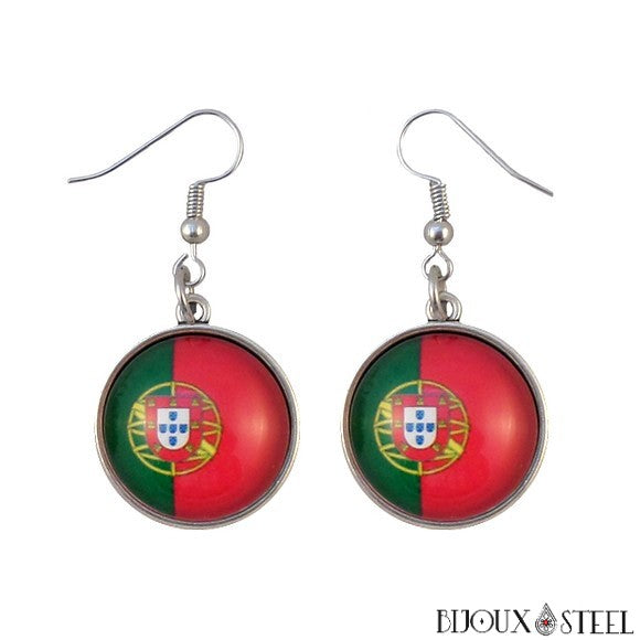 Bracelet Cuir Portugal Avec Cristal - Bracelet Tressé Souvenir Voyage - Cadeau Homme/Femme - Longueur 21 Cm - 1