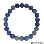 Bracelet à perles d'aventurine bleue 8mm