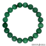 Bracelet à perles de malachite 10mm en pierre naturelle