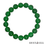 Bracelet en perles de jade de Malaisie 10mm en pierre naturelle