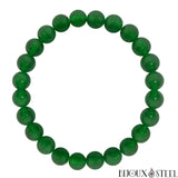 Bracelet en perles de jade de Malaisie 8mm en pierre naturelle