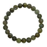 Bracelet en perles de labradorite 8mm en pierre naturelle