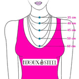 Longueur du cordon de nylon translucide